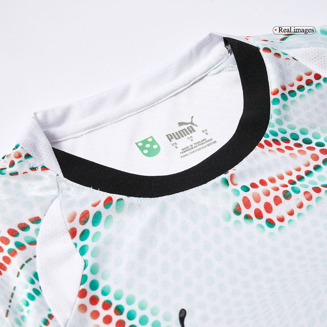 RONALDO #7 Authentic Portugal Away Soccer Jersey 2025 White