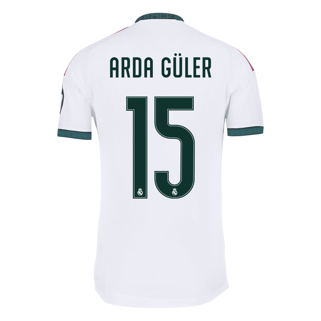Authentic ARDA GÜLER #15 Real Madrid Home Soccer Jersey 2026/27