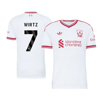 Authentic WIRTZ #7 Liverpool Away Soccer Jersey 2026/27