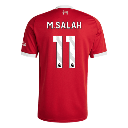 M.SALAH #11 Liverpool Home Soccer Jersey 2025/26 Red