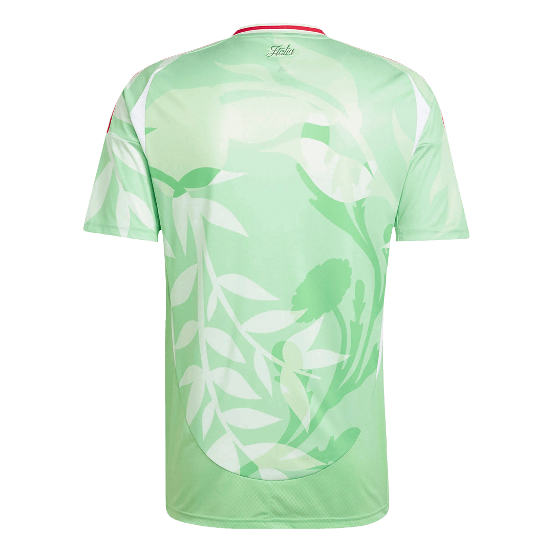 Men's Italy Away Soccer Jersey 2025 Green - Women's Euro
