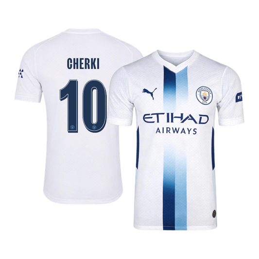 Player Version CHERKI #10 Manchester City Third Away Football Jersey 2026/27