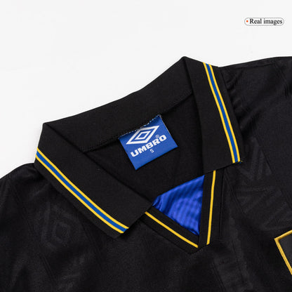 Retro 93/94 Manchester United Away Soccer Jersey Black