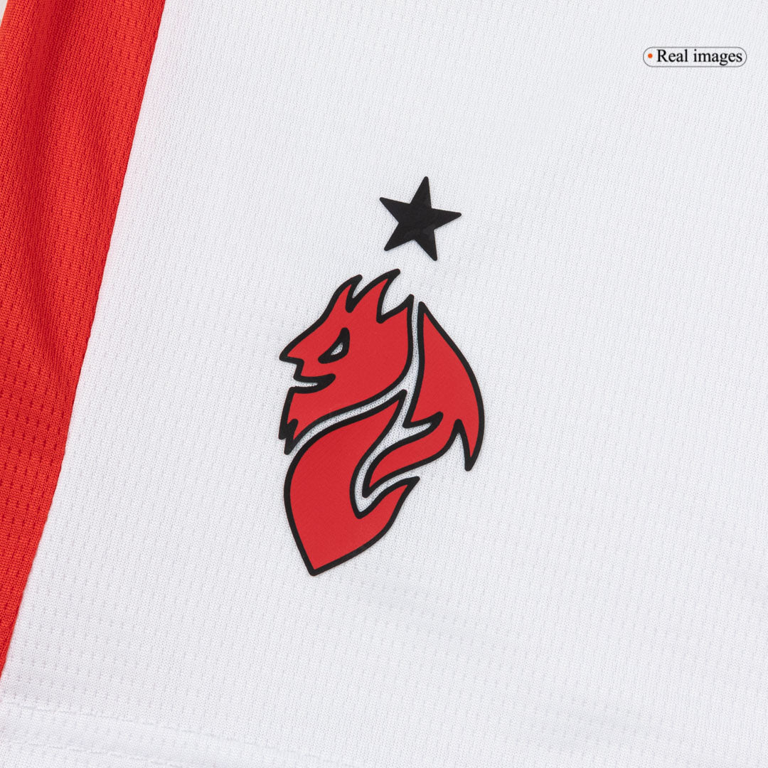 Kid's AC Milan Away Soccer Jersey Kit(Jersey+Shorts+Socks) 2025/26