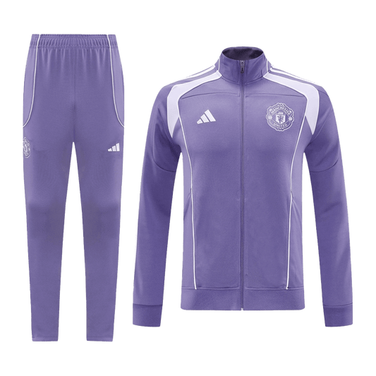 25/26 Manchester United Training Jacket Kit(Jacket+Pants) Purple