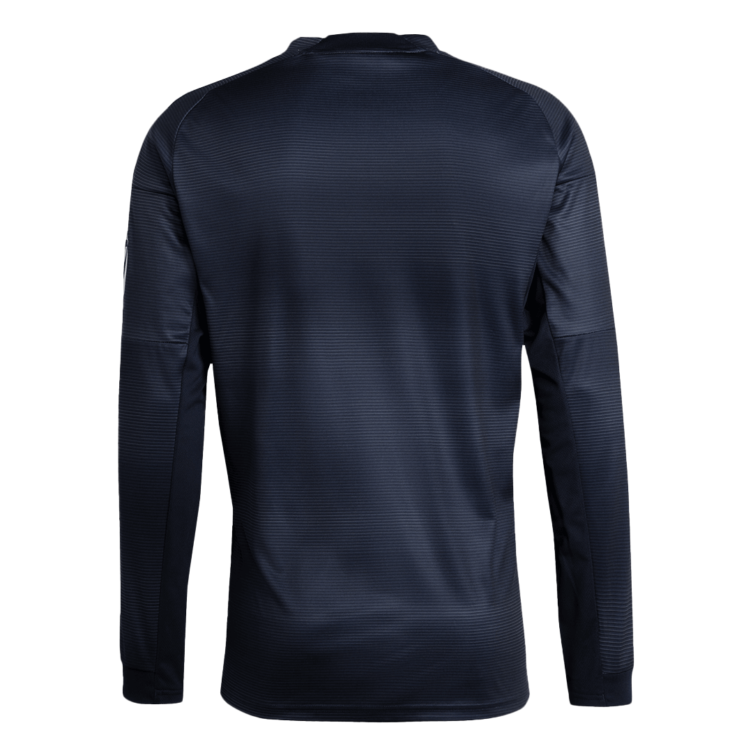 Real Madrid Away Long Sleeve Soccer Jersey 2025/26 Navy