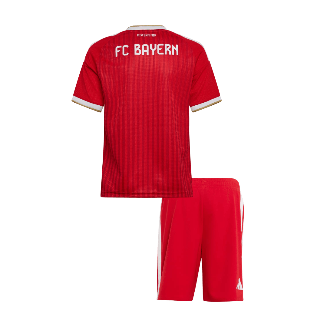 Player Version Kids Bayern Munich Home Soccer Jersey Kit (Jersey+Shorts) 2026/27 Red