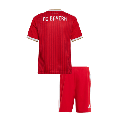 Player Version Kids Bayern Munich Home Soccer Jersey Kit (Jersey+Shorts) 2026/27 Red