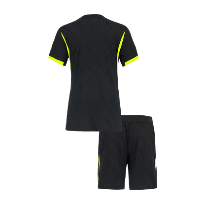 Kids Atletico Madrid Away Soccer Jersey Kit (Jersey+Shorts) 2026/27 Black