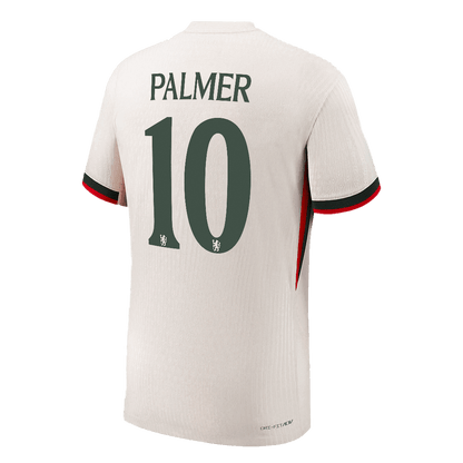Authentic PALMER #10 Chelsea Away Soccer Jersey 2025/26 White - UCL