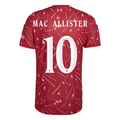 Authentic MAC ALLISTER #10 Liverpool Home Soccer Jersey 2026/27