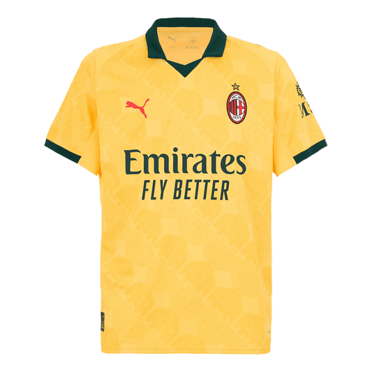AC Milan Third Away Soccer Jersey 2025/26 Yellow