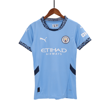 Women's Manchester City Home Soccer Jersey Shirt 2024/25