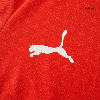 RONALDO #7 Authentic Portugal Home Soccer Jersey 2025 Red