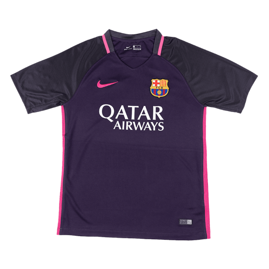 Retro 2016/17 Barcelona Away Soccer Jersey