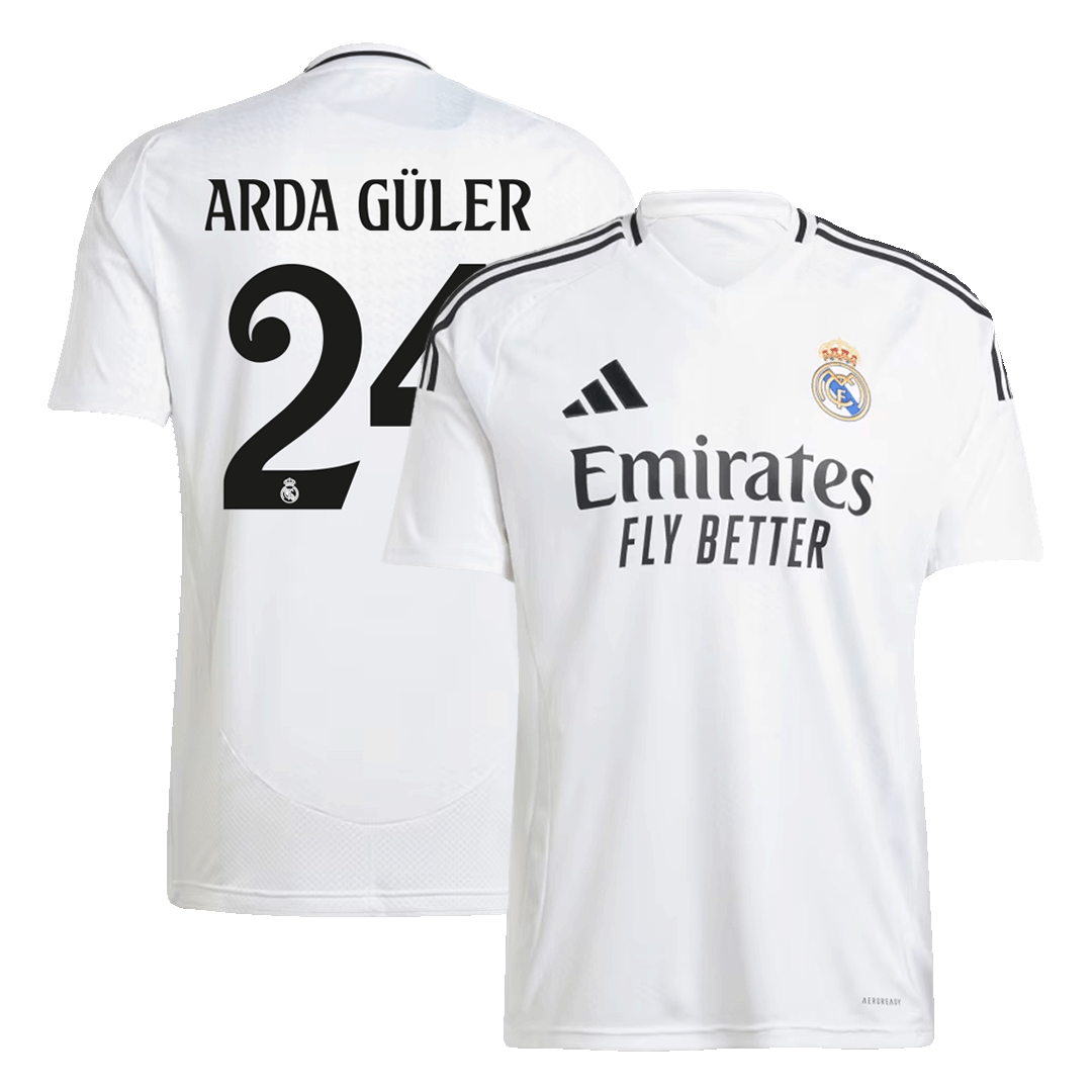 Real Madrid football shirt ARDA G¨¹ler #24 Home 2024/25