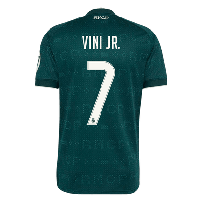 VINI JR. #7 Real Madrid Away Soccer Jersey 2026/27 Green