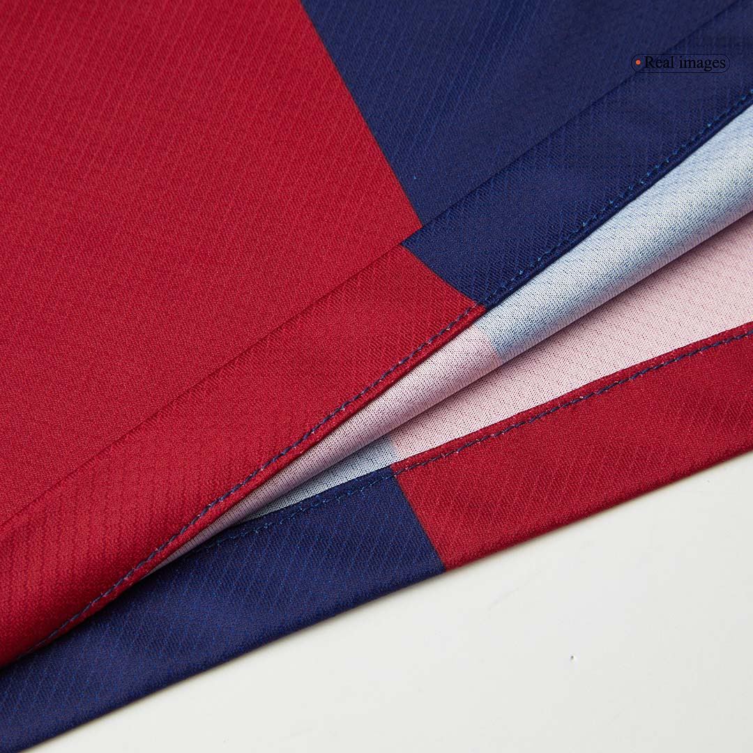 Barcelona X Travis Scott Home Soccer Jersey 2024/25 Red&Blue