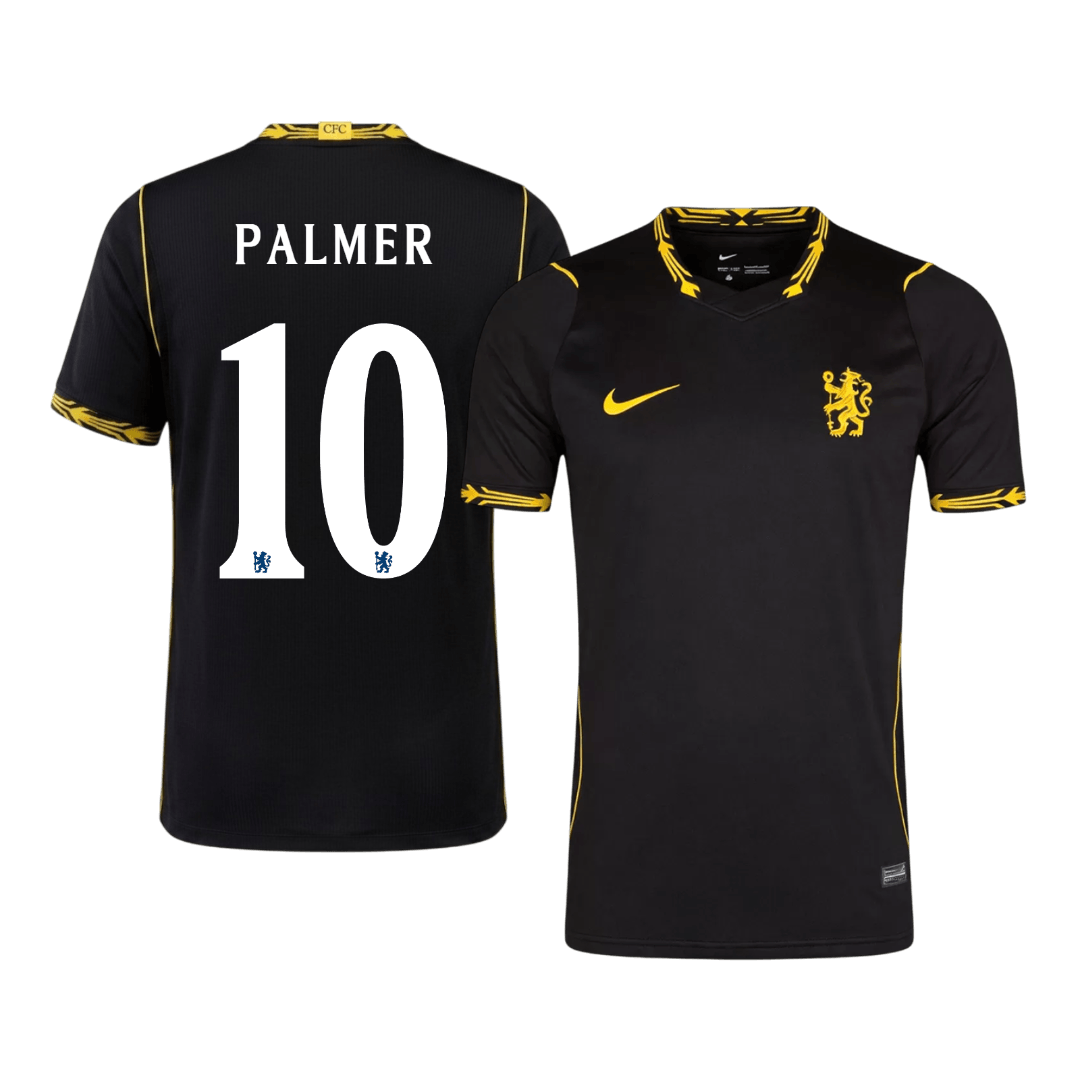 PALMER #10 Chelsea Away Soccer Jersey 2026/27 Black - UCL