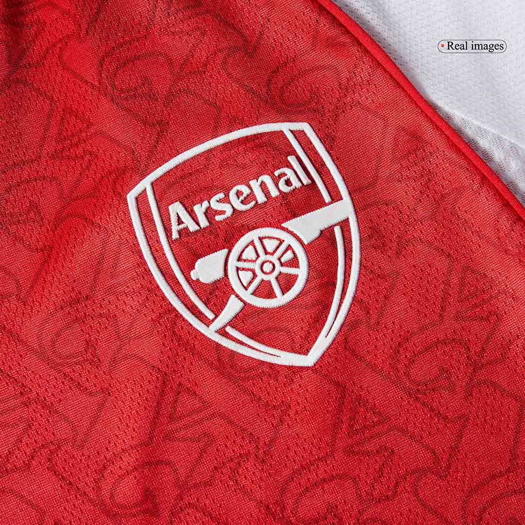 Authentic GYÖKERES #14 Arsenal Home Soccer Jersey 2025/26 Red