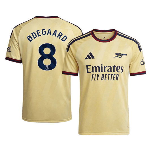 ØDEGAARD #8 Arsenal Third Soccer Jersey 2026/27 Yellow