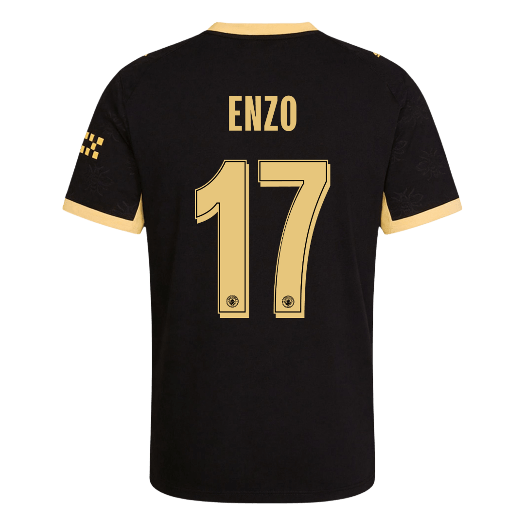 Authentic ENZO #17 Manchester City Away Soccer Jersey 2026/27