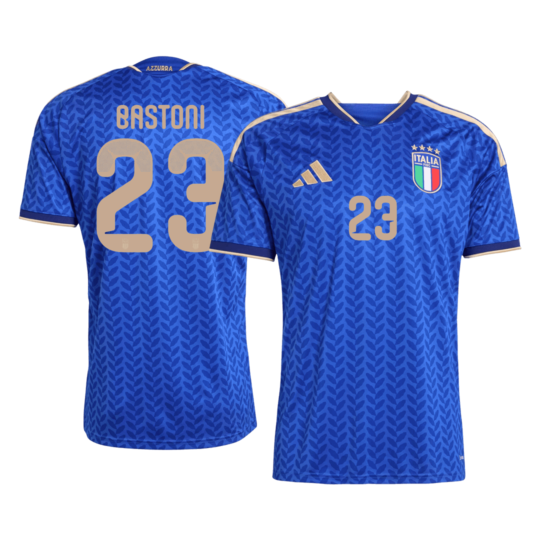 BASTONI #23 Italy Home Soccer Jersey 2026