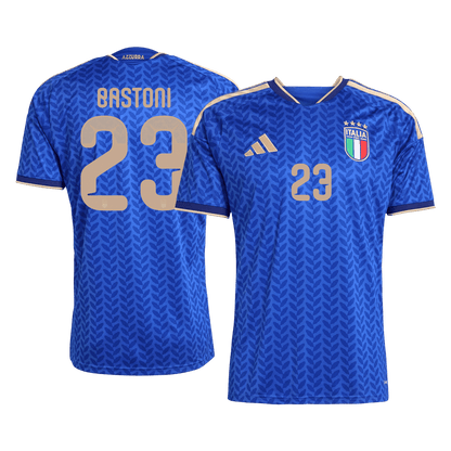 BASTONI #23 Italy Home Soccer Jersey 2026