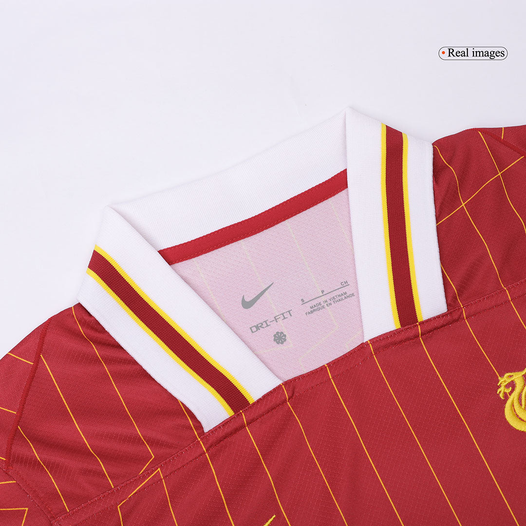 DIOGO J. #20 Liverpool Home Soccer Jersey 2024/25 Red