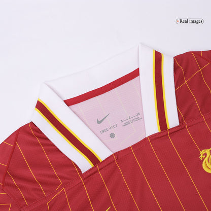 DIOGO J. #20 Liverpool Home Soccer Jersey 2024/25 Red