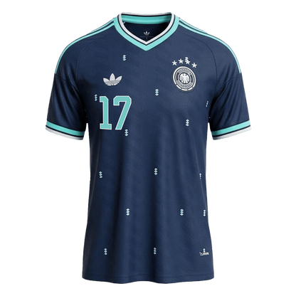 WIRTZ #17 Germany Away Soccer Jersey World Cup 2026 Navy