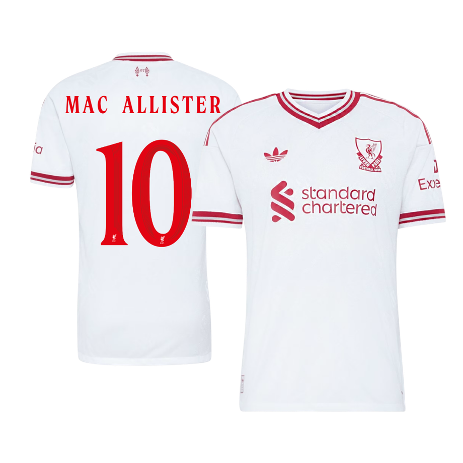 Authentic MAC ALLISTER #10 Liverpool Away Soccer Jersey 2026/27