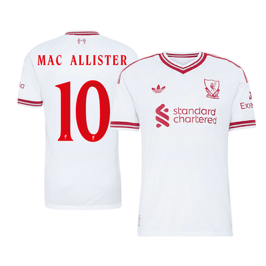 Authentic MAC ALLISTER #10 Liverpool Away Soccer Jersey 2026/27