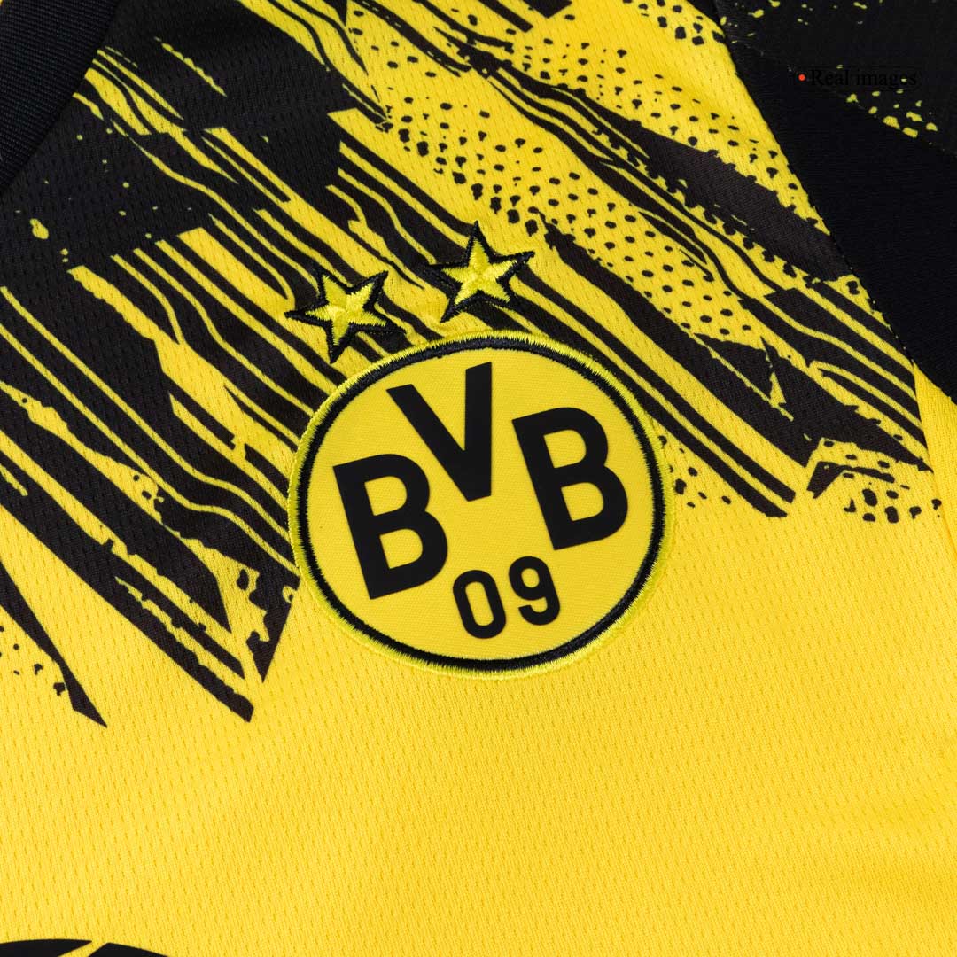 Borussia Dortmund Home Soccer Jersey Kit(Jersey+Shorts) 2025/26 Yellow