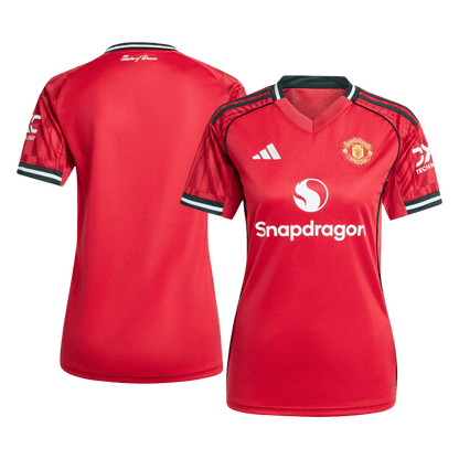 Women's Manchester United Home Soccer Jersey 2025/26 Red