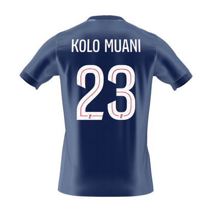 KOLO MUANI #23 PSG Home Soccer Jersey 2025/26