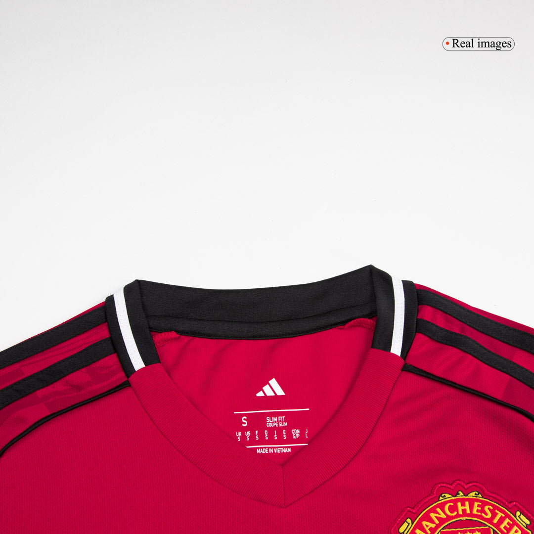 Manchester United Home Soccer Jersey 2025/26 Red