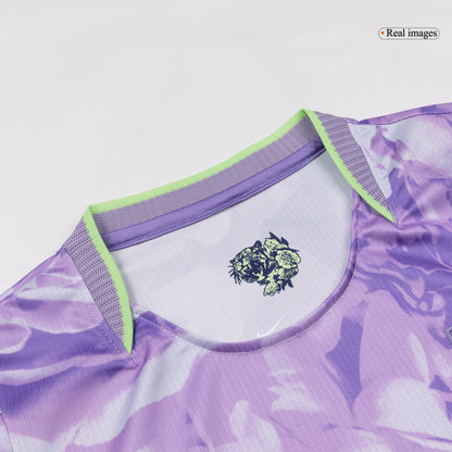 HEUNGMIN #7 South Korea Away Soccer Jersey World Cup 2026 Purple