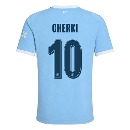 Authentic CHERKI #10 Manchester City Home Soccer Jersey 2026/27