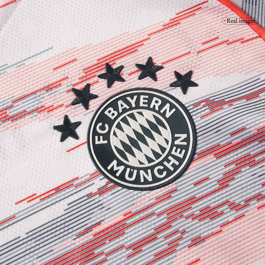 Authentic  MÜLLER  #25 Bayern Munich Away Soccer Jersey 2025/26 White