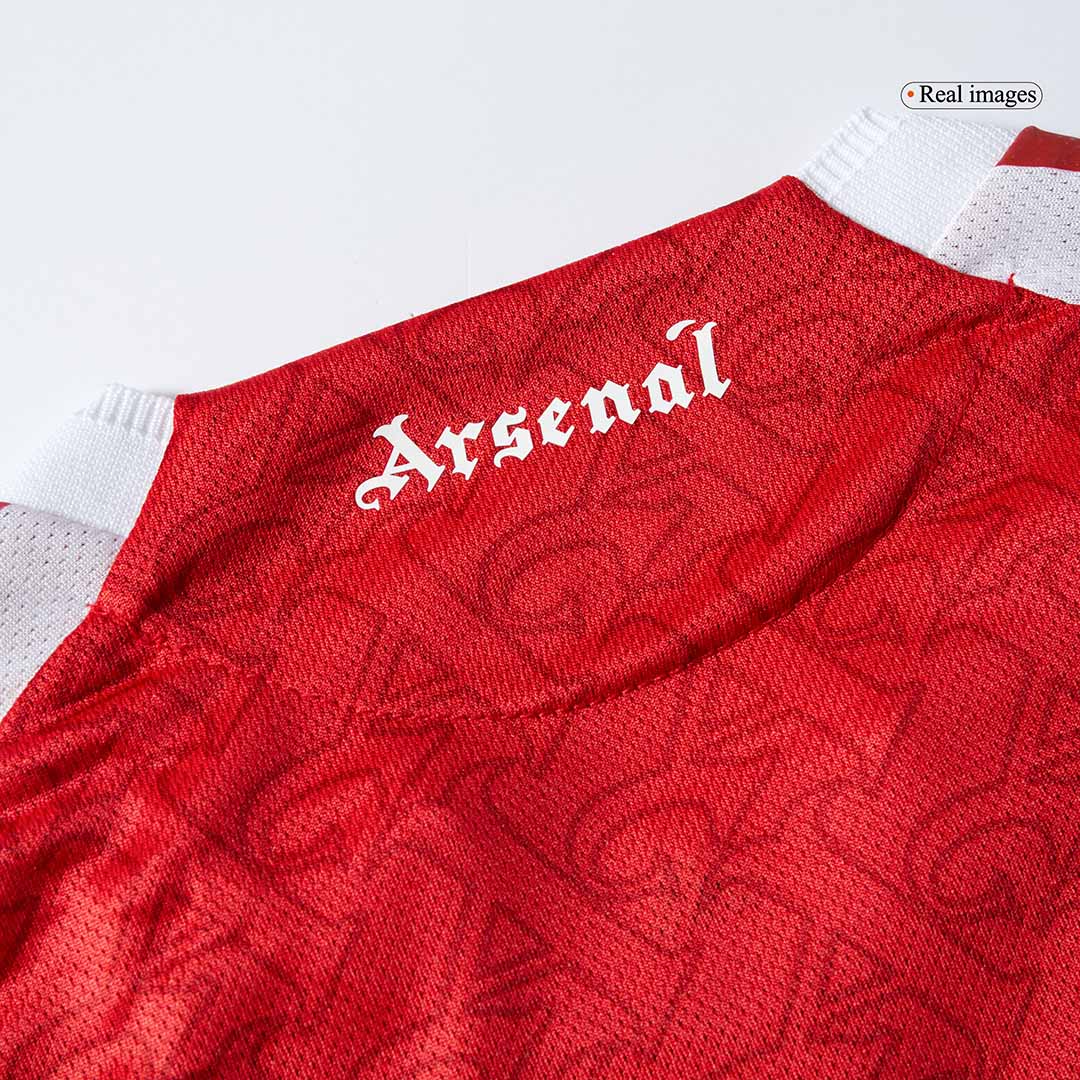 Authentic GYÖKERES #14 Arsenal Home Soccer Jersey 2025/26 Red