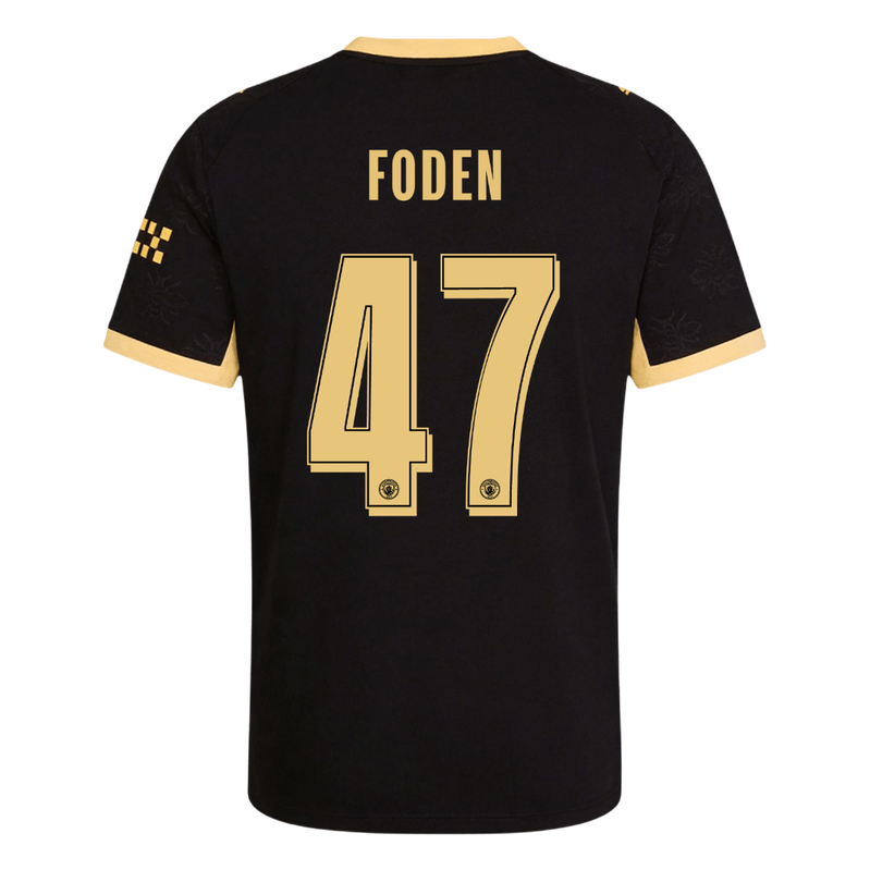Authentic FODEN #47 Manchester City Away Soccer Jersey 2026/27