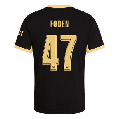 Authentic FODEN #47 Manchester City Away Soccer Jersey 2026/27