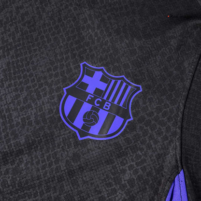Barcelona x Kobe Bryant Pre-Match Training Soccer Jersey 25/26 Black