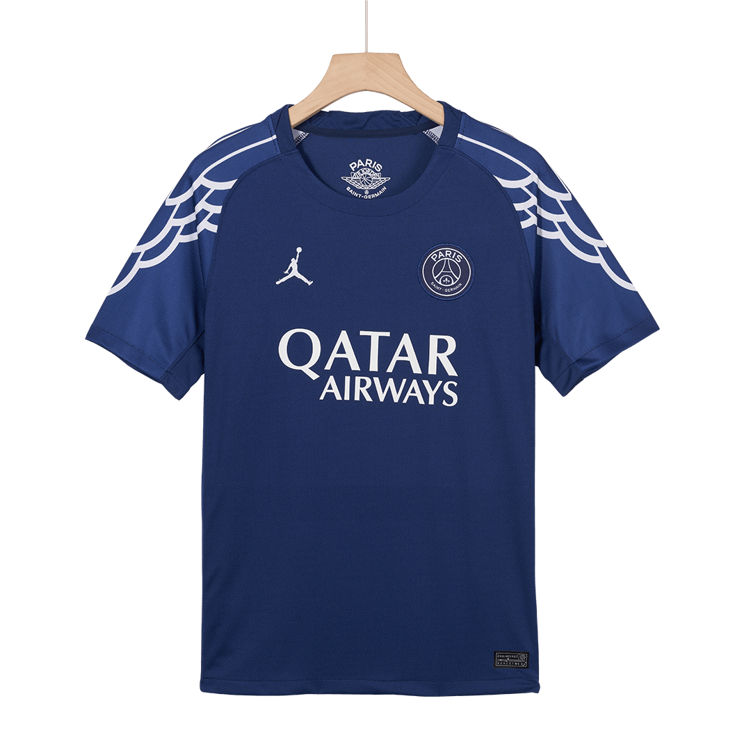 O.DEMBÉLÉ  #10 PSG Fourth Away Soccer Jersey 2024/25 Navy - UCL