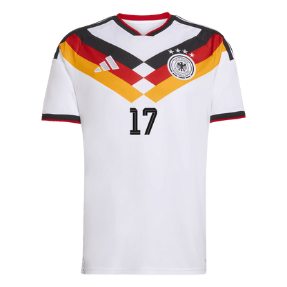 WIRTZ #17 Germany Home Soccer Jersey 2026