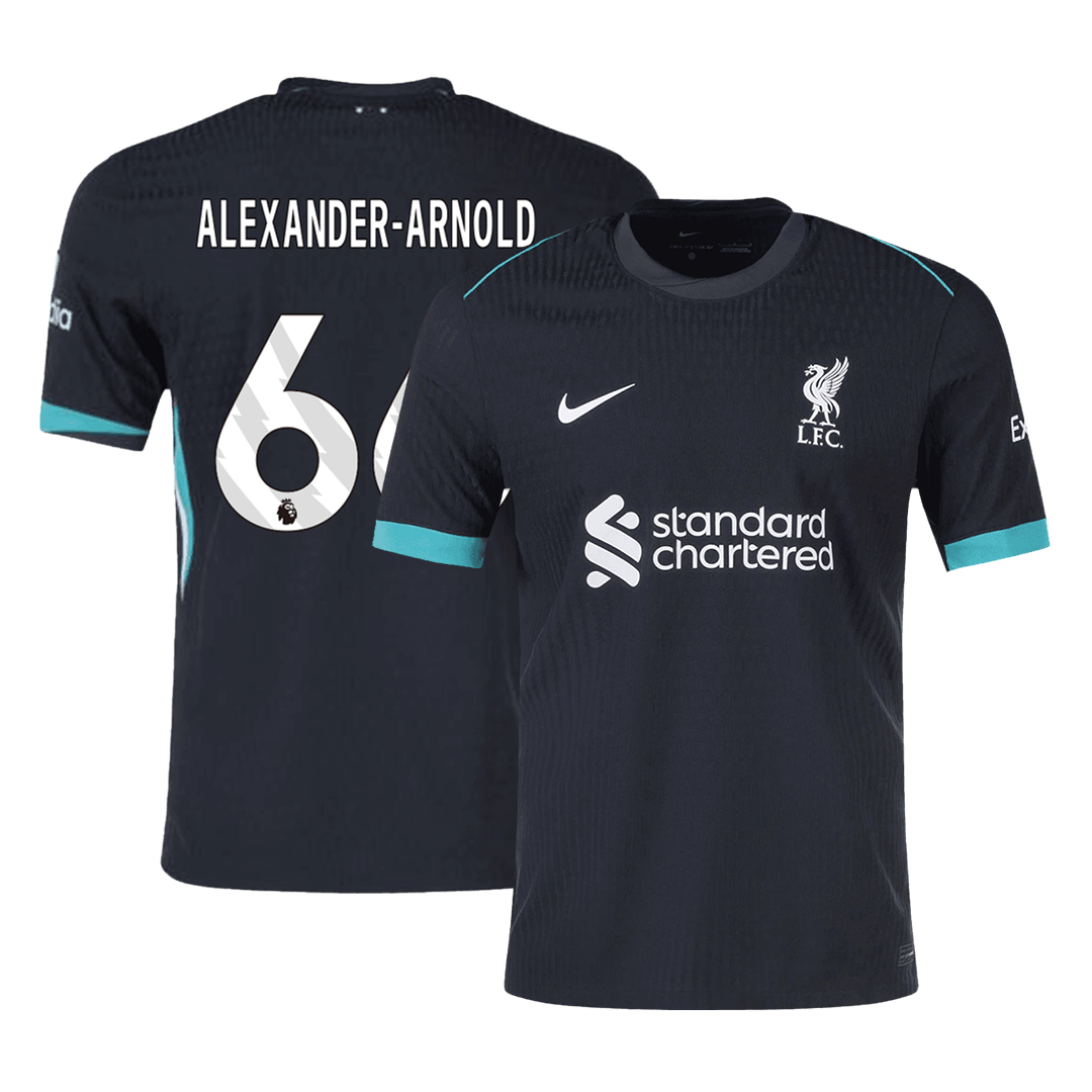 Authentic ALEXANDER-ARNOLD #66 Liverpool Away Soccer Jersey 2024/25
