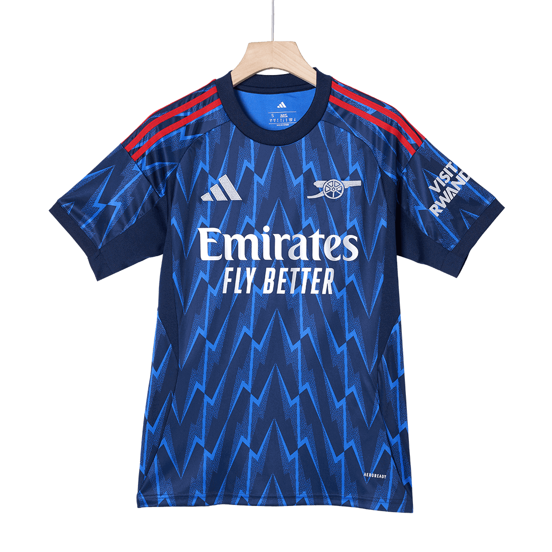 RICE #41 Arsenal Away Soccer Jersey 2025/26 Blue