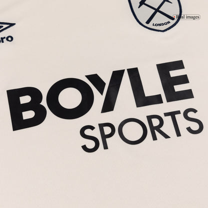 West Ham United Away Soccer Jersey 2025/26 White