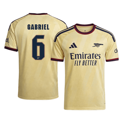 Authentic GABRIEL #6 Arsenal Third Away Soccer Jersey 2026/27